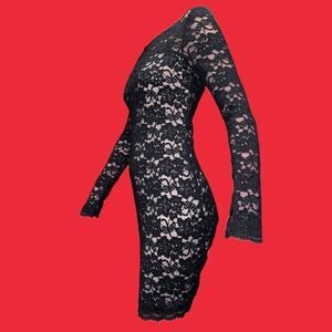 Like New-EXPRESS black lace dress Size XS/P        SKU-B-3